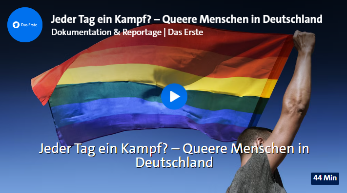 Abgebildet ist der Das Erste-Player, der die Folge abspielt.