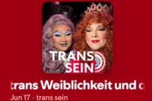 Abgebildet ist der Spotify-Player, der die Folge abspielt.